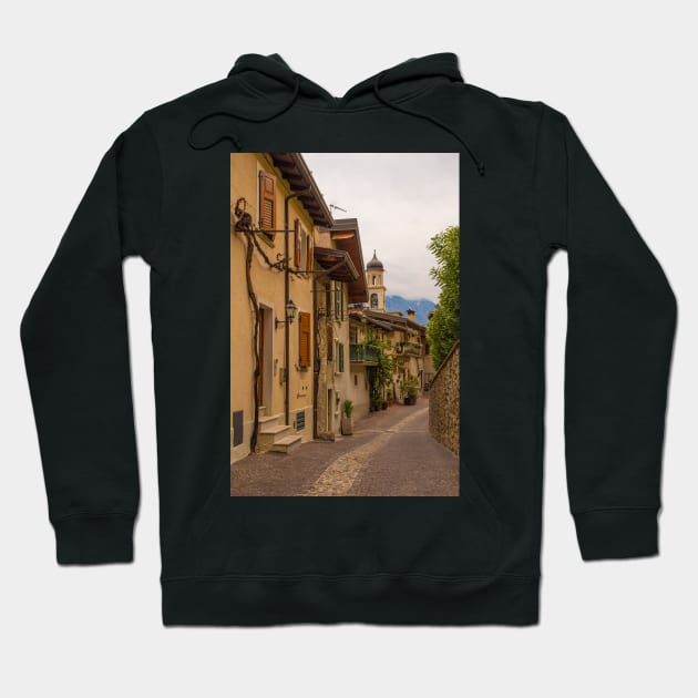 Street in Limone sul Garda, Italy Hoodie by jojobob